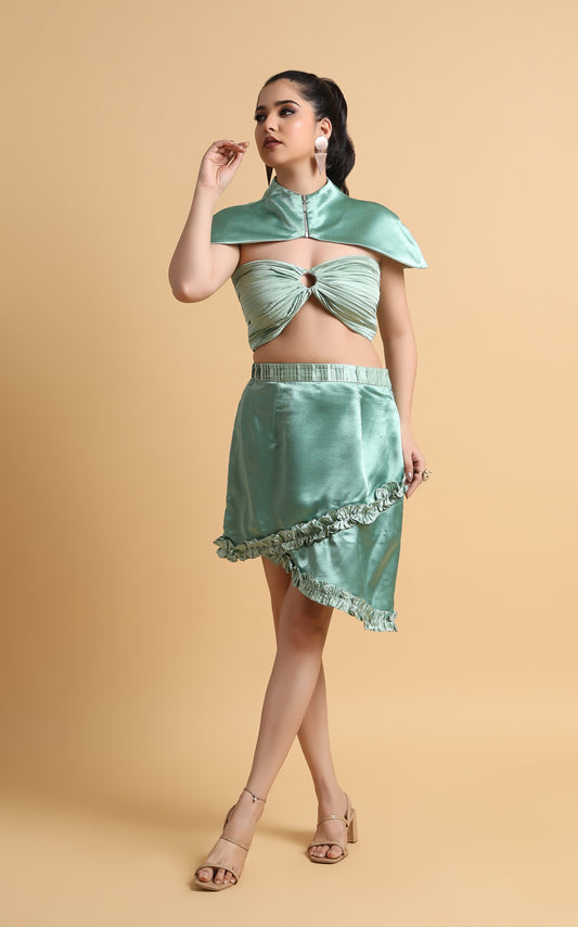 Envoûtée - The Draped Skirt Set