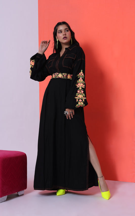 Love Bug - The Blooming Slit Dress