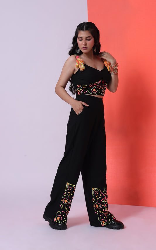 Fiesty - The Tassels Bustier Set