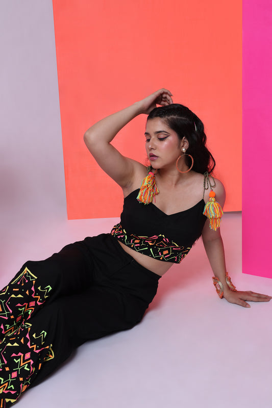 Fiesty - The Embroidered Bustier