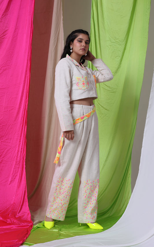 Watermelon Sugar - The Patterned Shacket Set