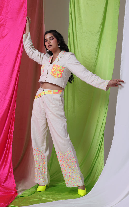 Watermelon Sugar - The Patterned Shacket Set