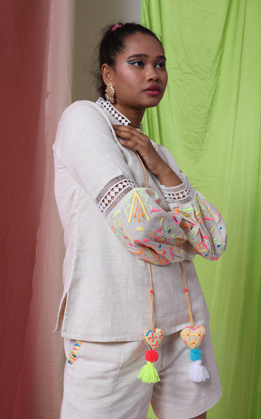 Goin' Psycho - The Puff Sleeve Top