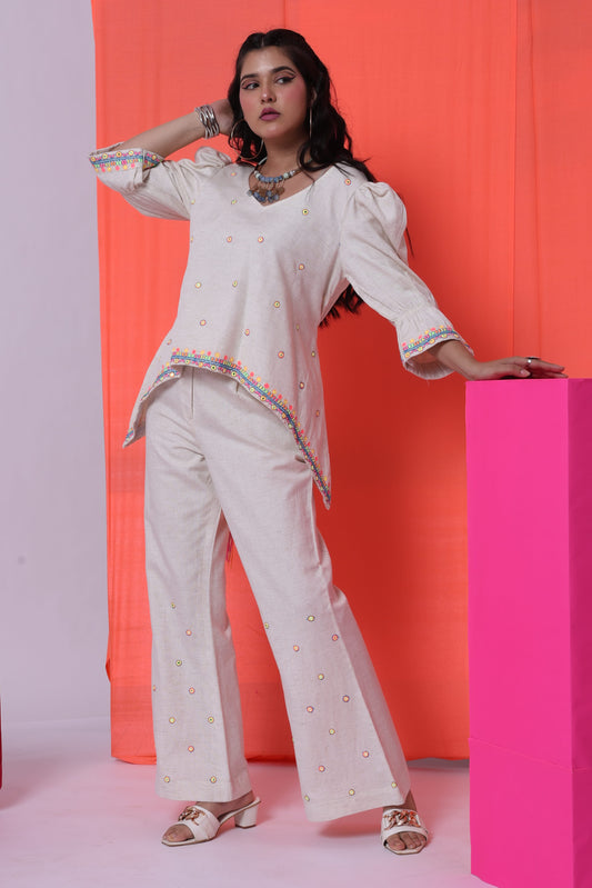 Not Truly Yours - The Fitted Flared Trousers