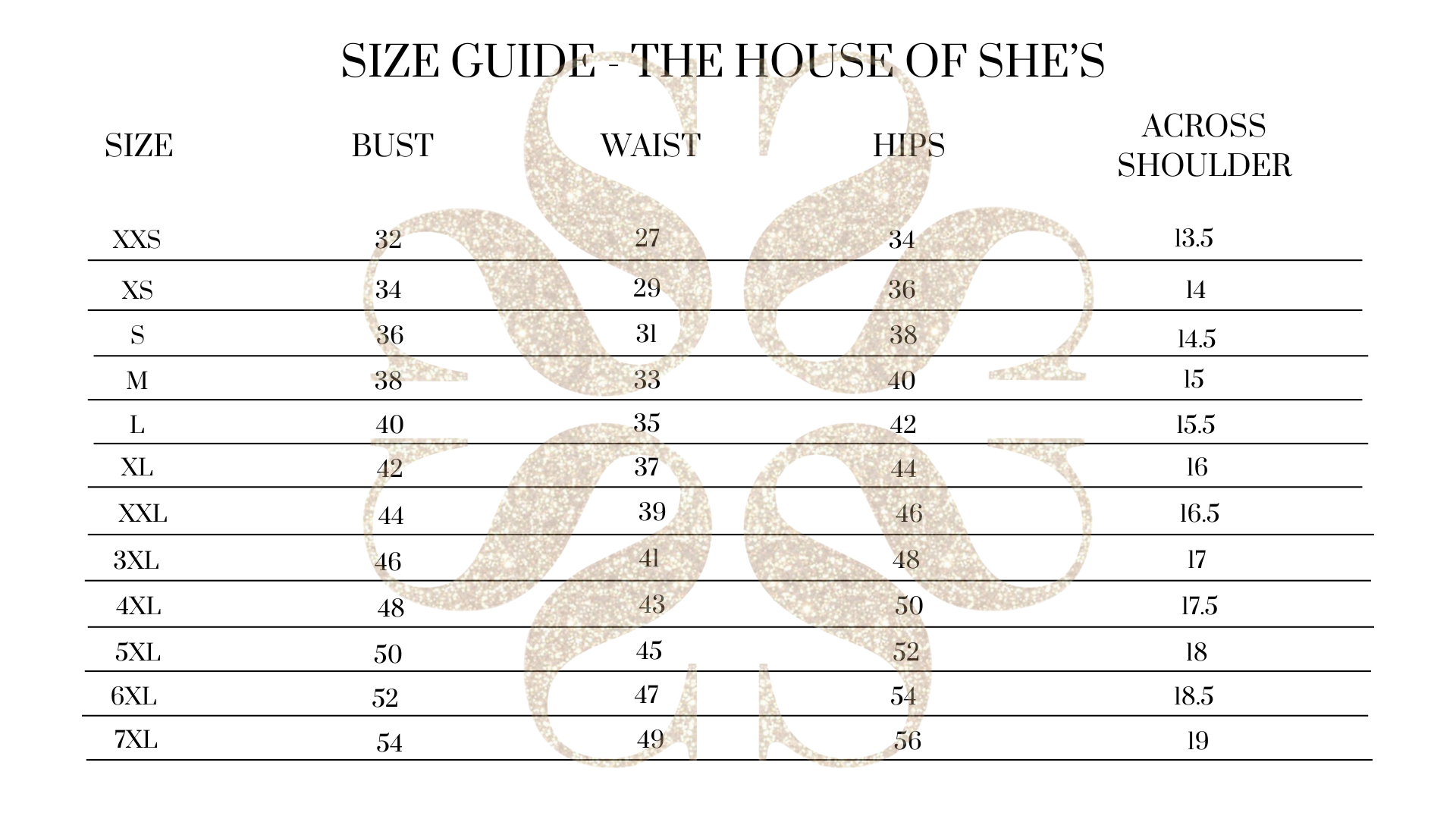 The House of She's