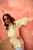 Tela - Green - The Side Tieable Shirt