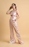 Clair de Lune - The Pearl Draped Jumpsuit