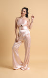 Clair de Lune - The Pearl Draped Jumpsuit
