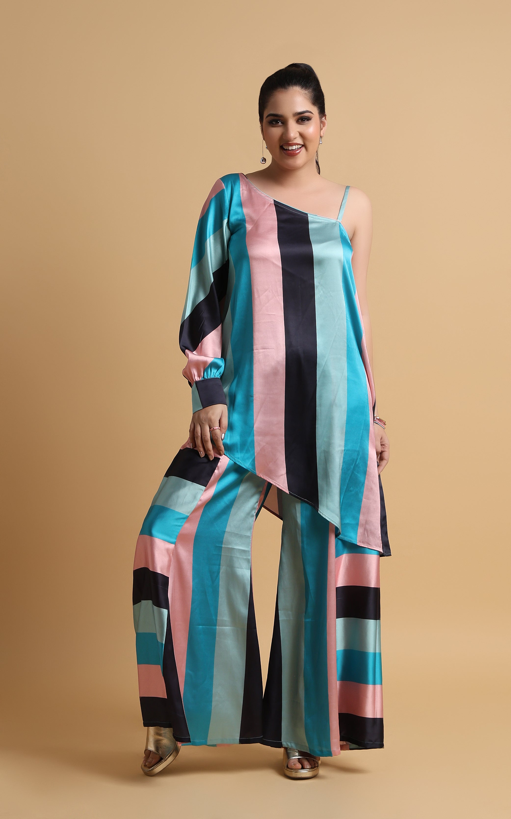 Liaison - The One Shoulder Co-ord Set