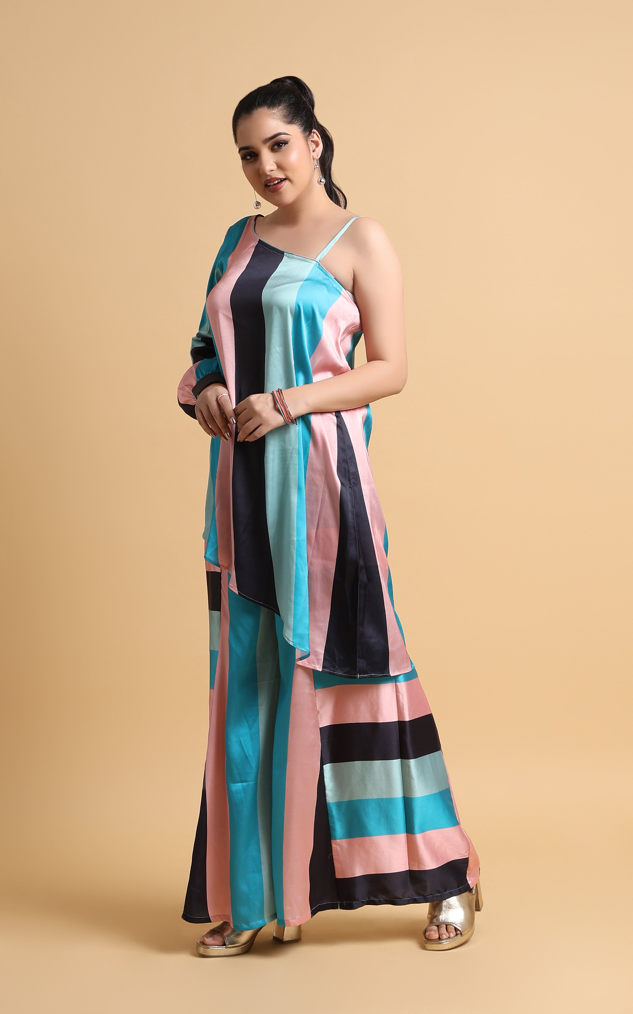 Liaison - The One Shoulder Co-ord Set