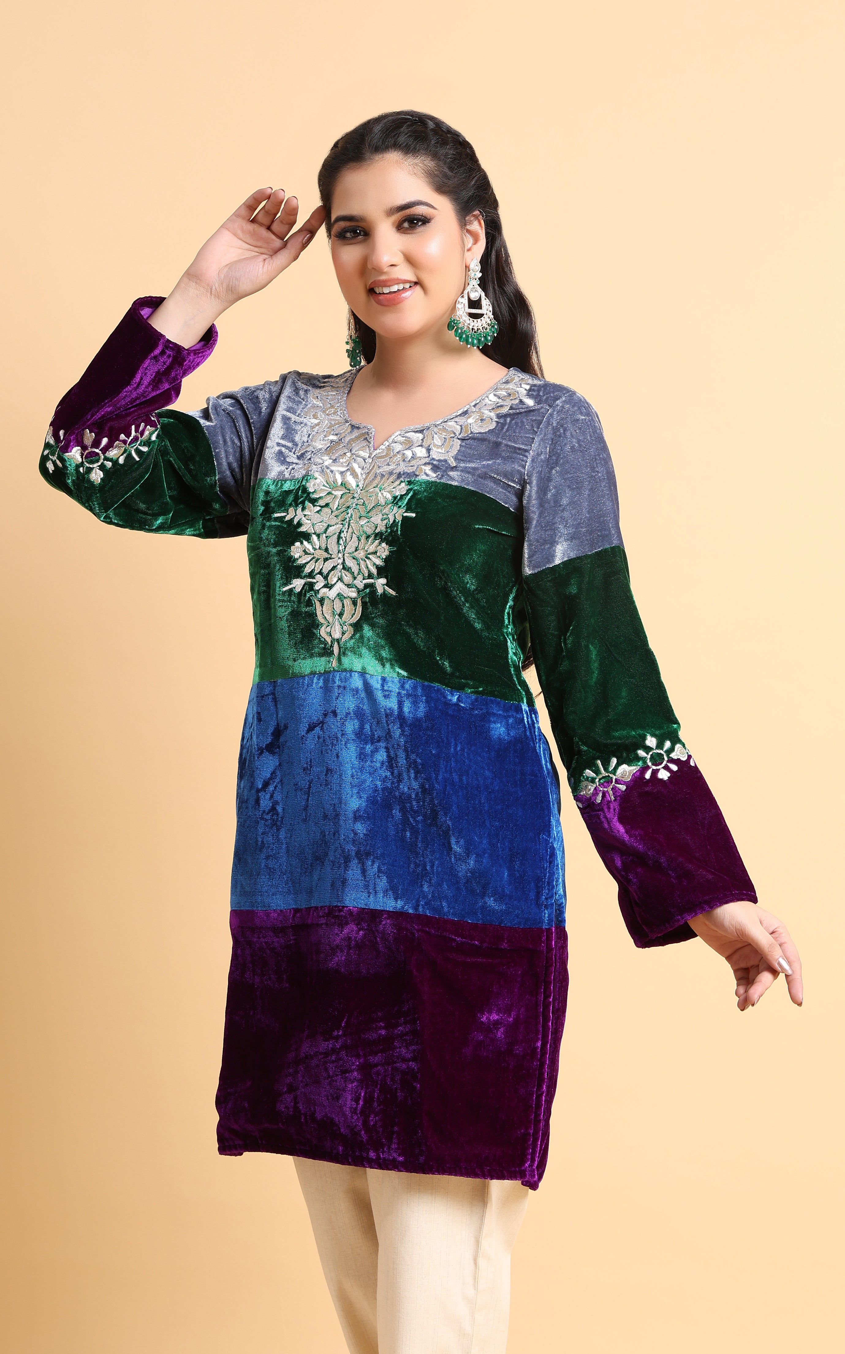 Zee - The Scalloped Kurta