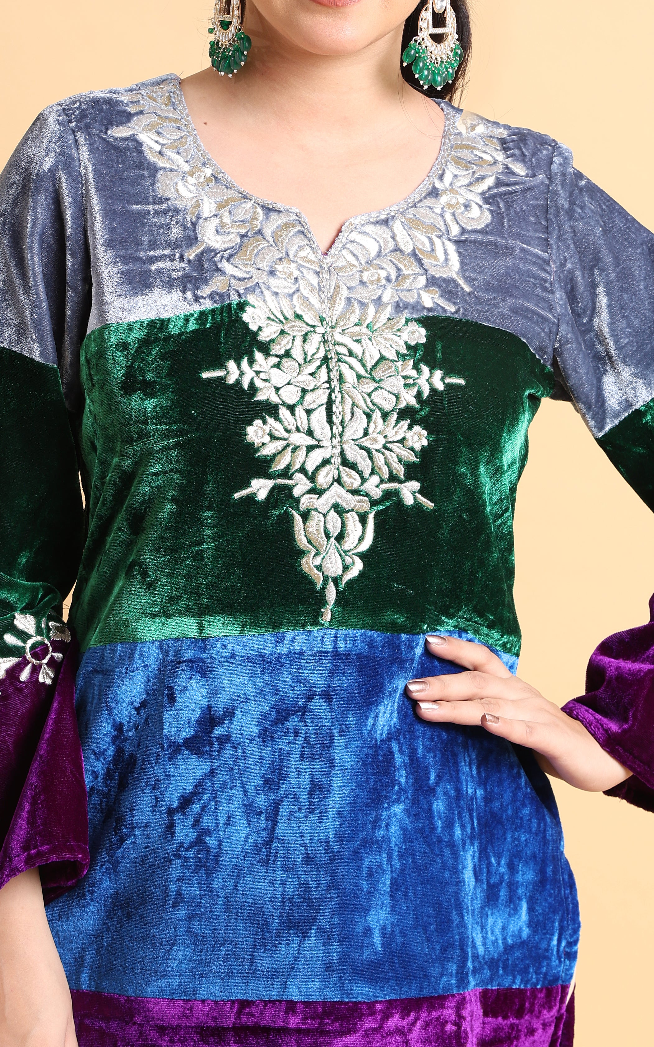 Zee - The Scalloped Kurta