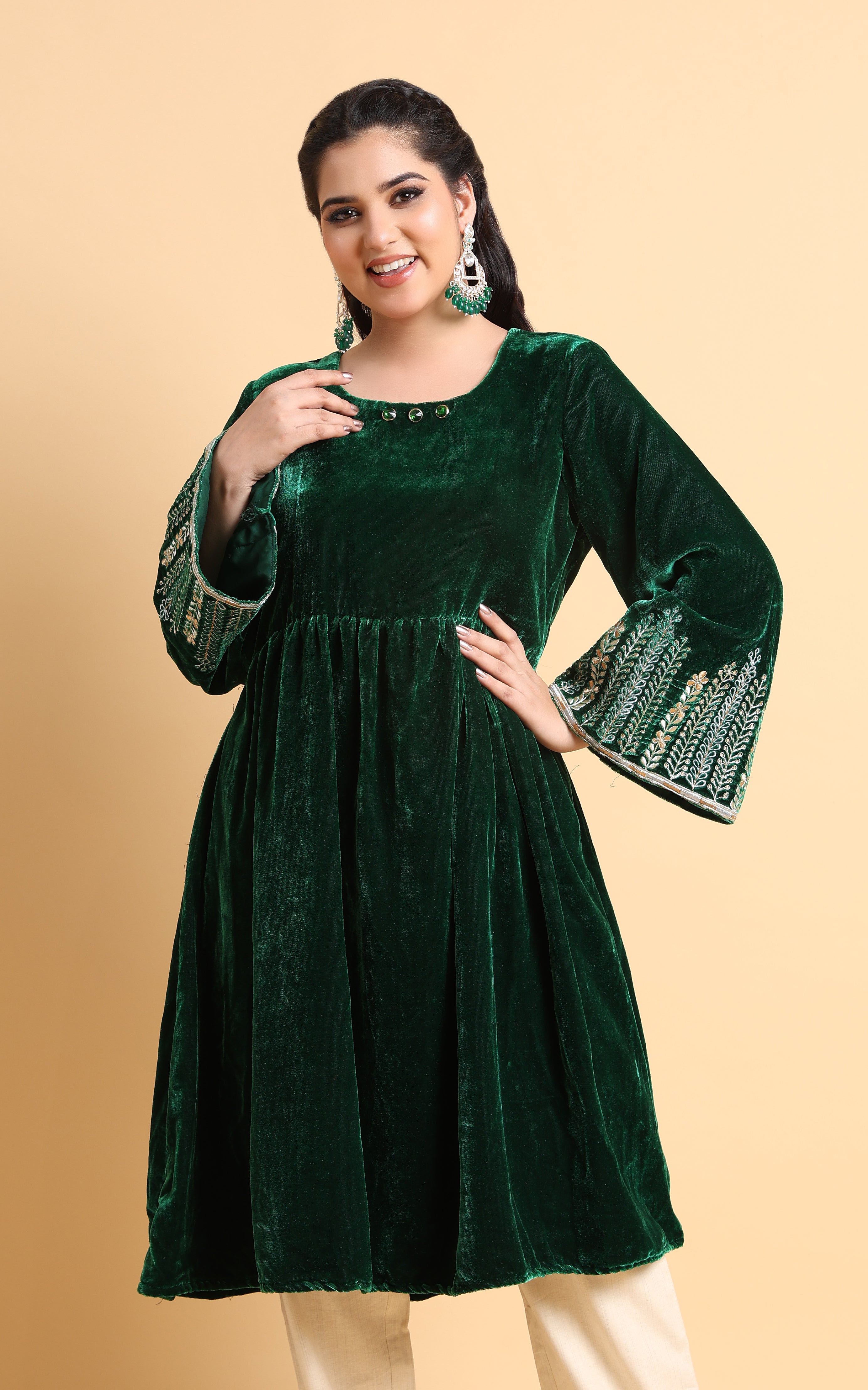 Kera - The Flare Sleeves Kurta