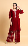 Vritti - The Scalloped Pallazo Set