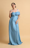 Étreinte - The Drape Shoulder Dress