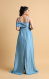 Étreinte - The Drape Shoulder Dress