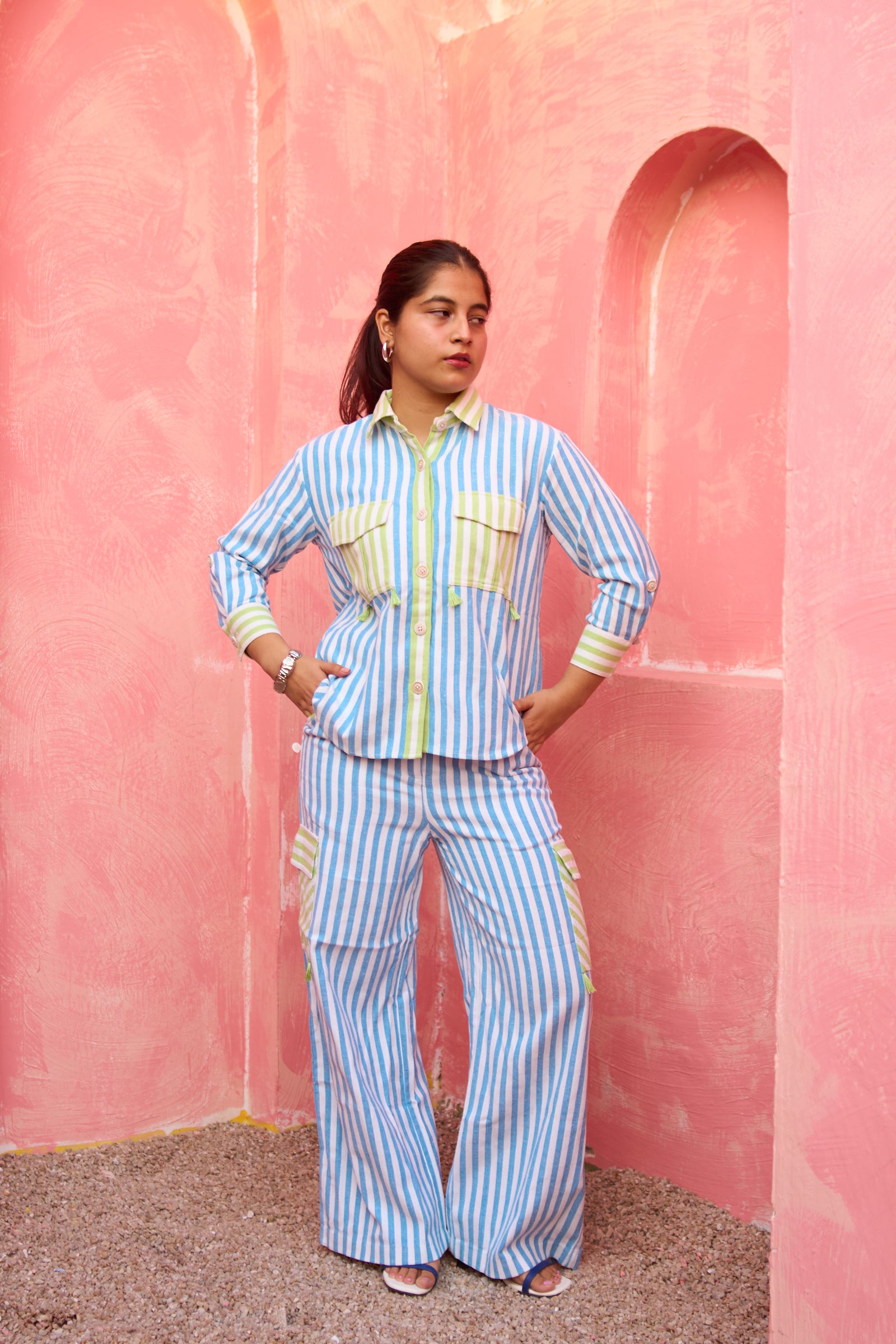 Vera - The Shirt Co-ord Set