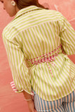 Iria- Green - Corset - The Back Shirt